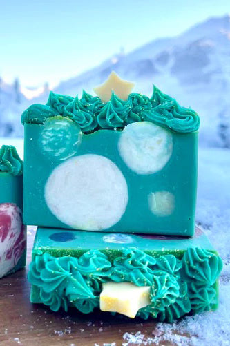 Christmas Tree Handcrafted Soap