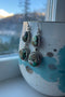 Matrix Turquoise Earrings