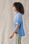 Split Back Button Down in Ombre