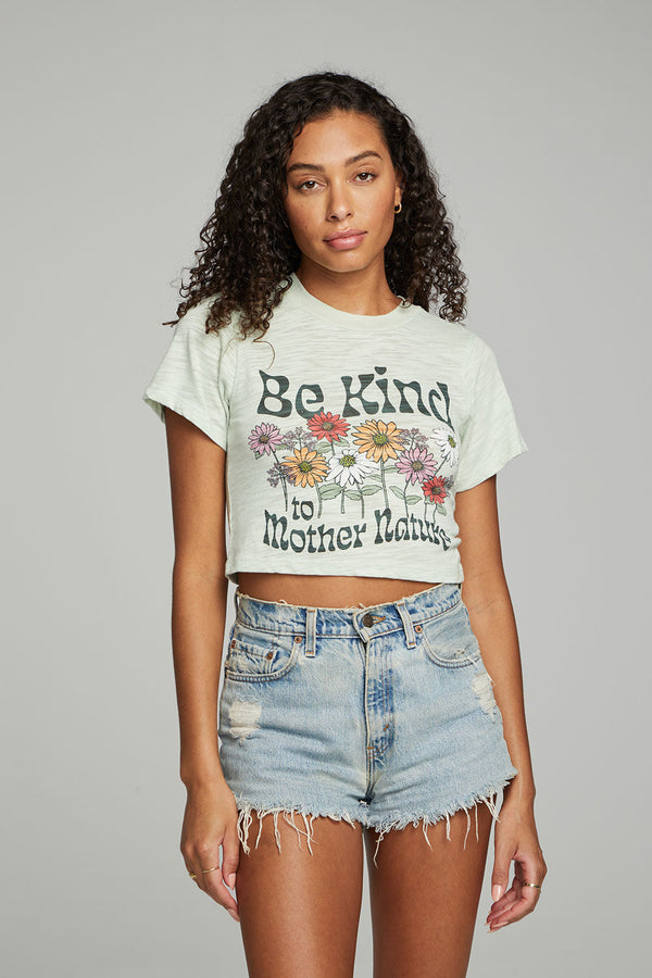 Be Kind to Nature Crop Tee