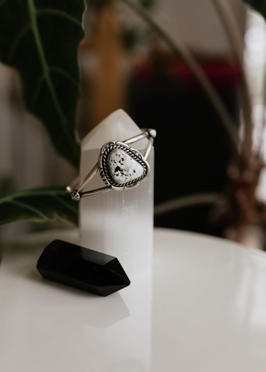 White Buffalo Cuff