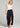 Satin Black Midi Skirt