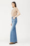 Hepburn Wide Leg High Rise Vintage in Bedford Blue