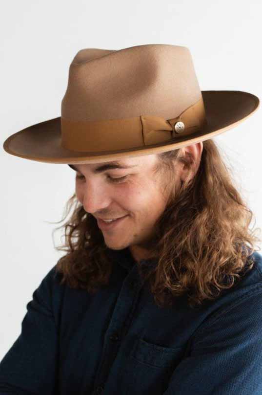 Bushwick Rancher Hat in Brown